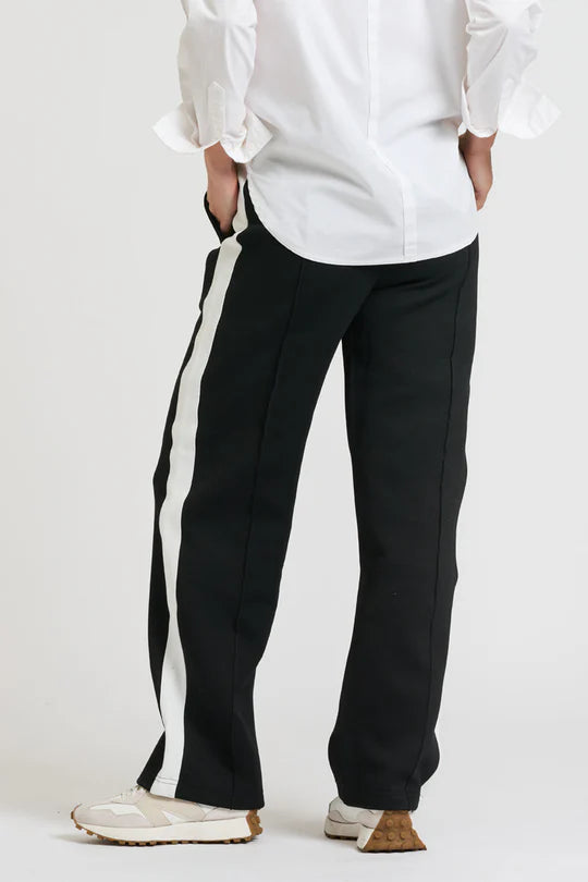 The Lola Pant - Black & Ivory