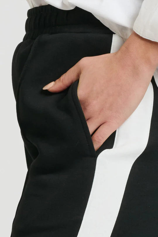 The Lola Pant - Black & Ivory