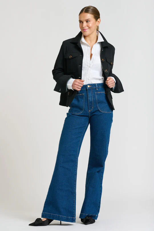 The Penny Shirt Pintuck - Oxford White