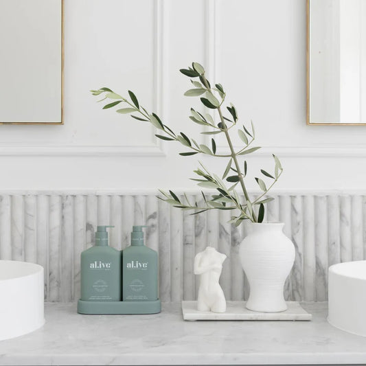 WASH & LOTION DUO - KAFFIR LIME & GREEN TEA