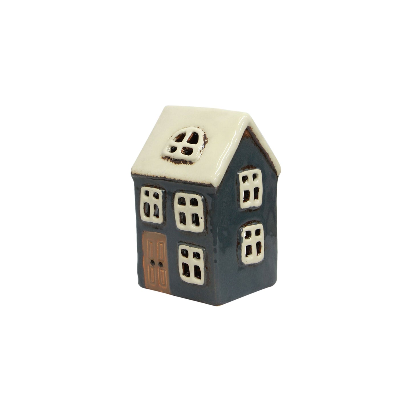 Alsace Tea Light House Navy
