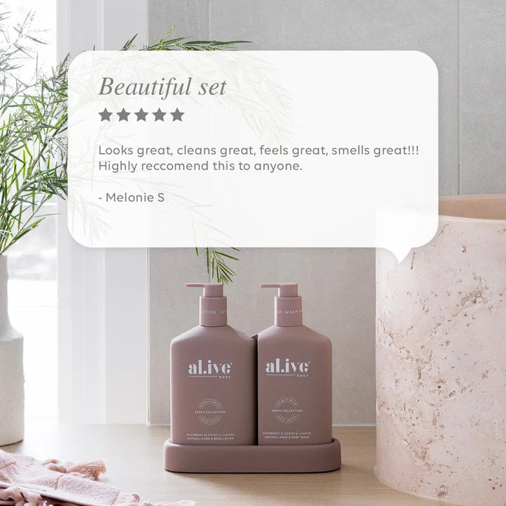 WASH & LOTION DUO - RASPBERRY BLOSSOM & JUNIPER