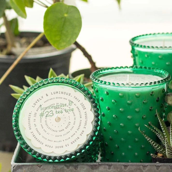 Simpatico Lemongrass & Tea Tree Hobnail 100hr Candle
