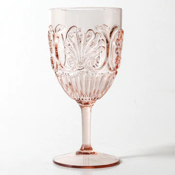Acrylic Wine Glass - Blush Pink