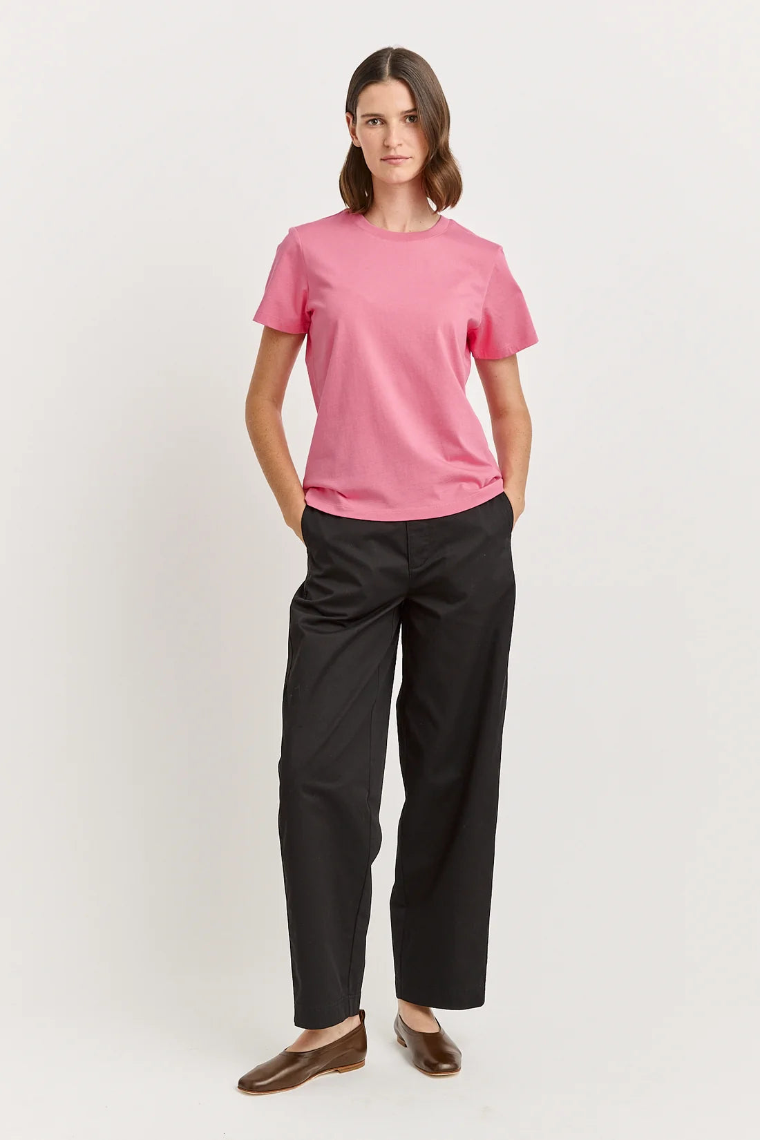 Classic tee organic cotton - Flamingo