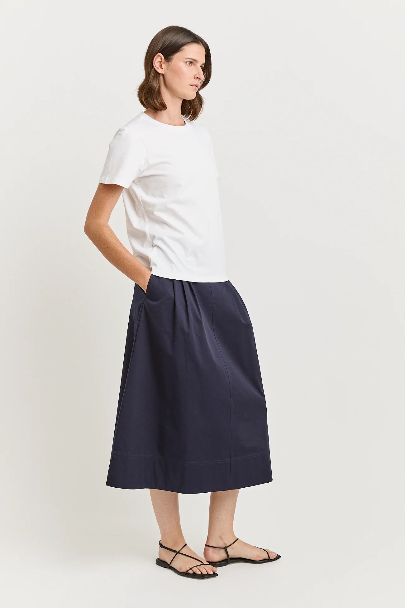 Classic tee organic cotton - White