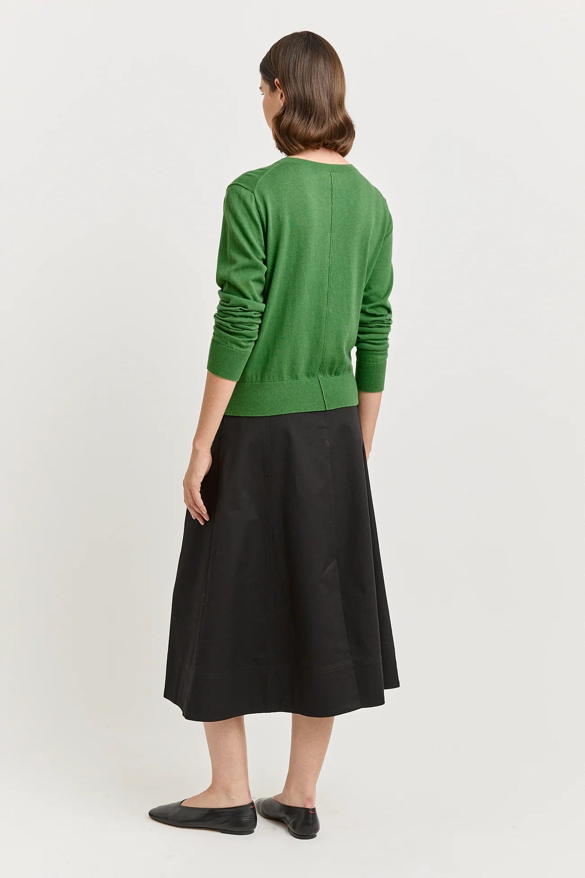 Fine crew cardigan - Spring