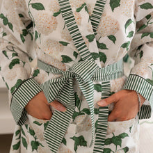 Load image into Gallery viewer, Hydrangea Cotton Robe
