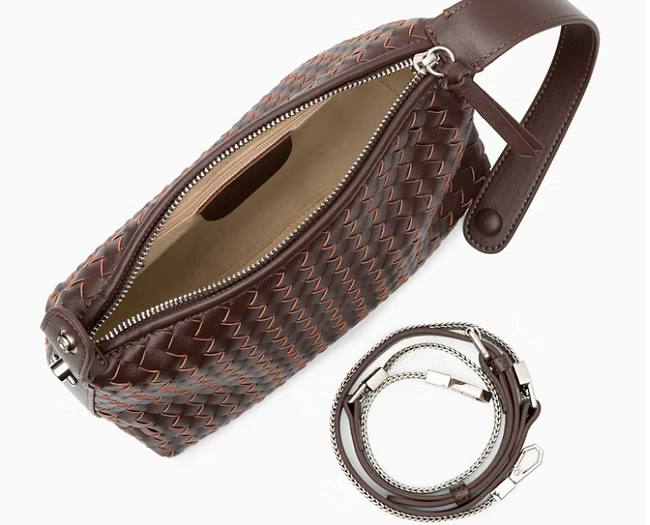 Irene -  Dark Brown Leather Bag