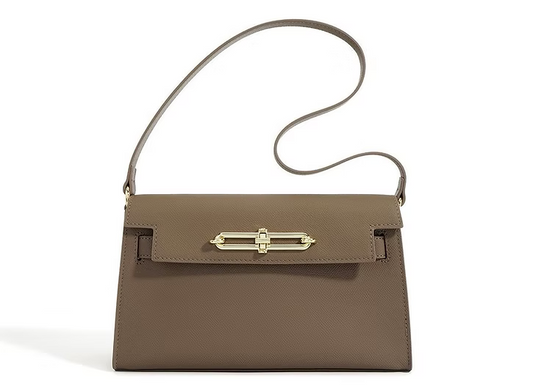 Soho Cowhide Bag - Taupe