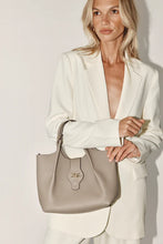 Load image into Gallery viewer, Grace Small East West Tote Taupe
