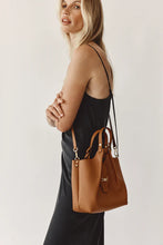 Load image into Gallery viewer, Grace Small East West Tote Tan
