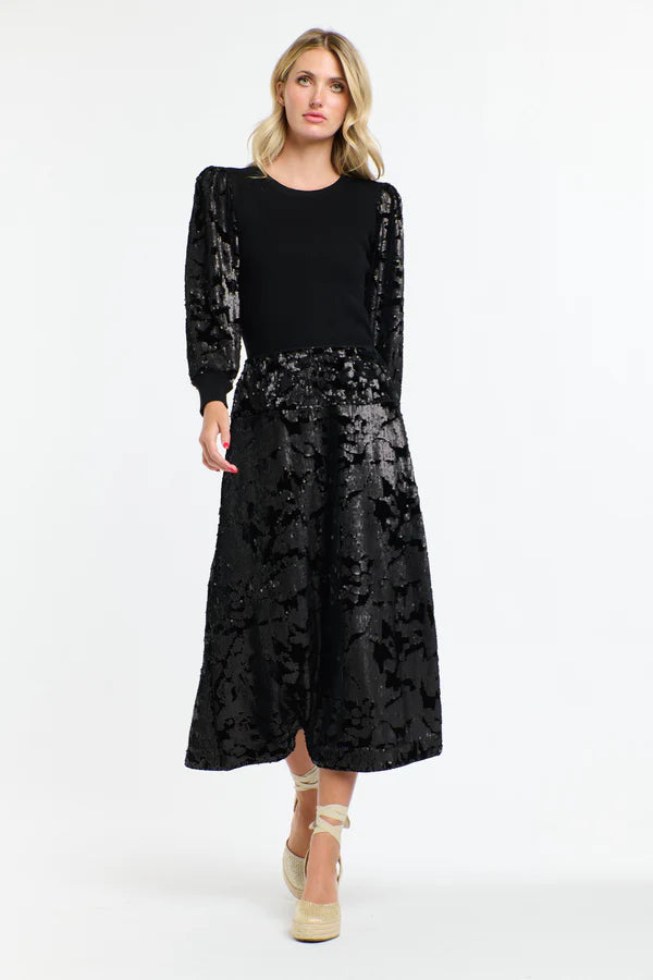 DATE NIGHT TOP BLACK