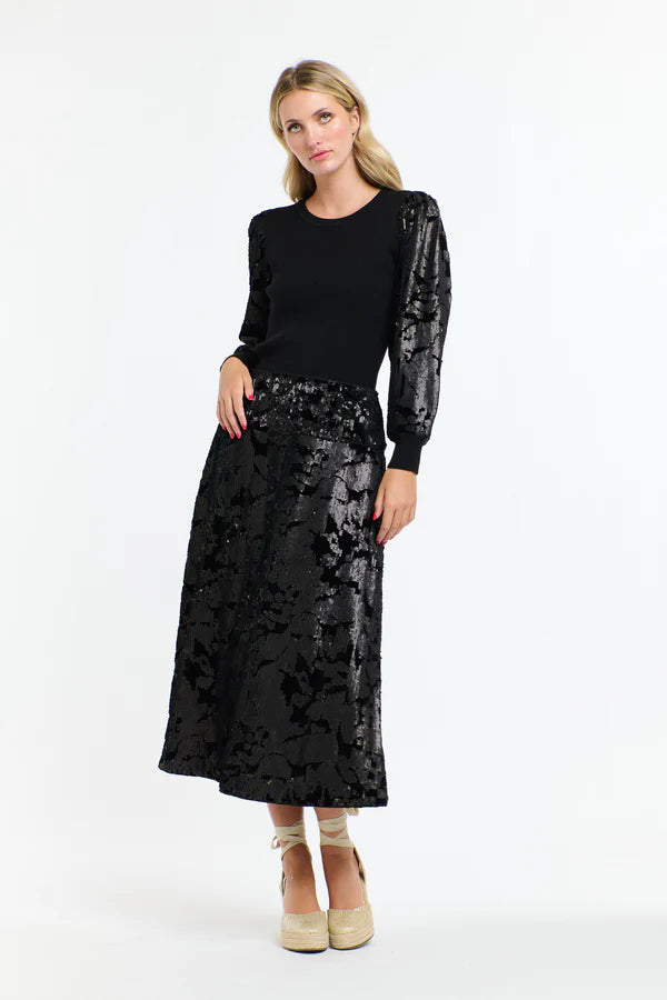 DATE NIGHT TOP BLACK