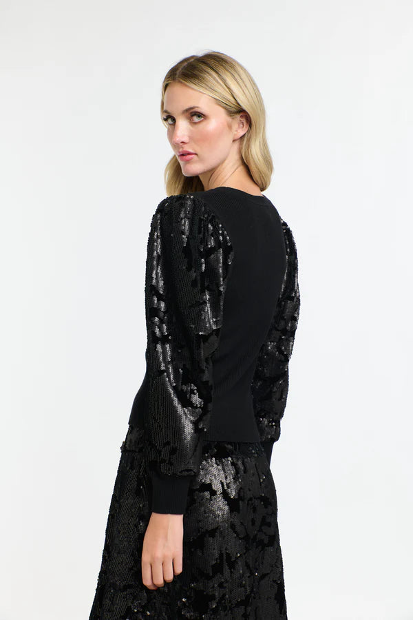 DATE NIGHT TOP BLACK