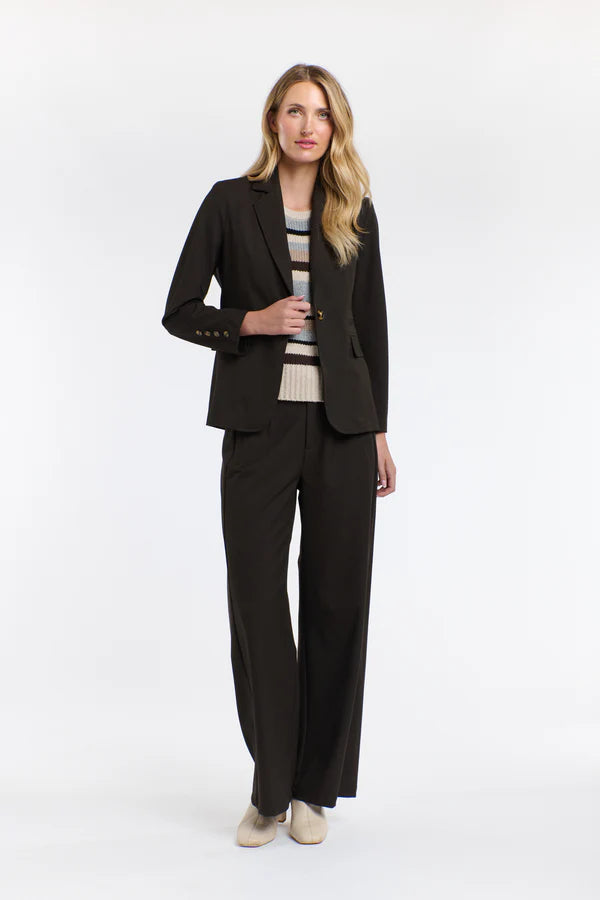 MIA WALLACE BLAZER - BLACK