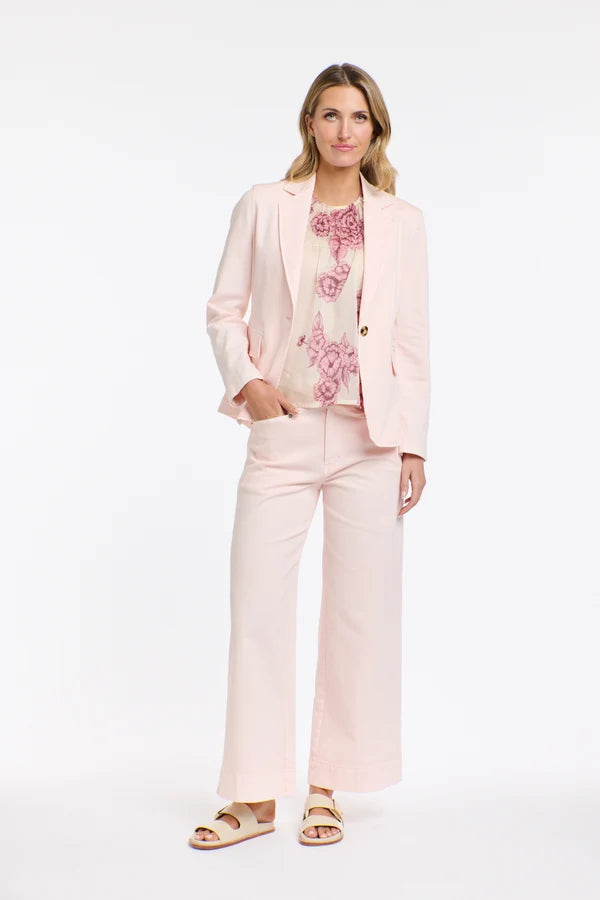 HAYLEY PINK FLORAL FLORAL TOP