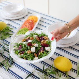 Pearl Bowl 36cm – White