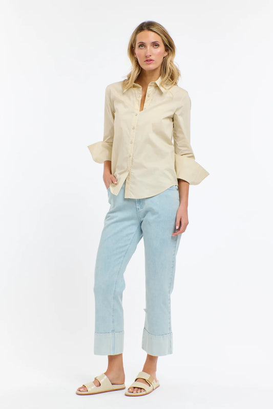 Romy Stitch Jeans Light Wash