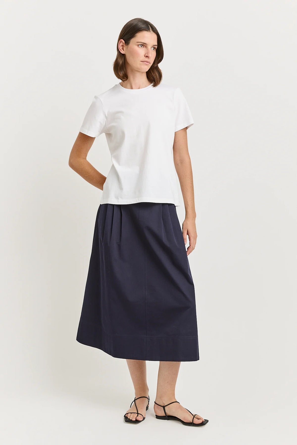 Classic tee organic cotton - White