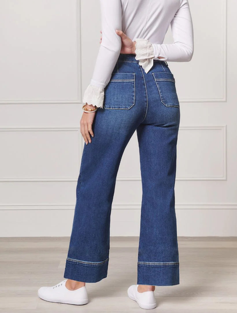 Wanda Long Leg Denim Jean Indigo