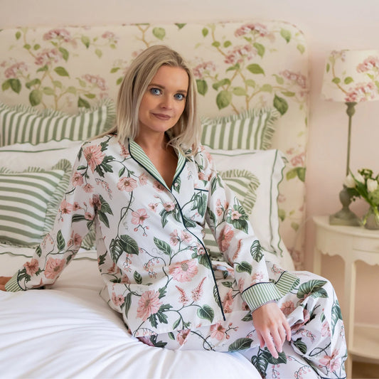 Georgie Pink Floral Pyjama Set