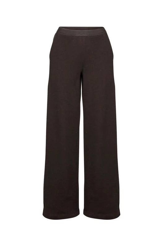 LOUNGE THE LABEL - Super Soft Cozy Relaxed Straight leg Pant Roatan Espresso