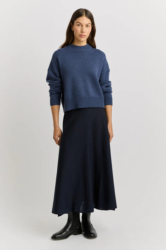 Drop shoulder crew - Galaxy