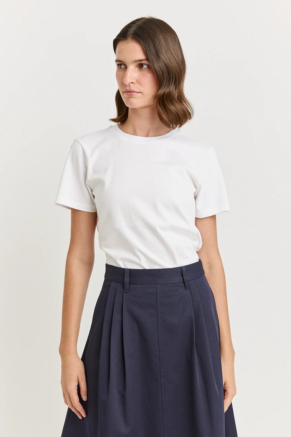 Classic tee organic cotton - White