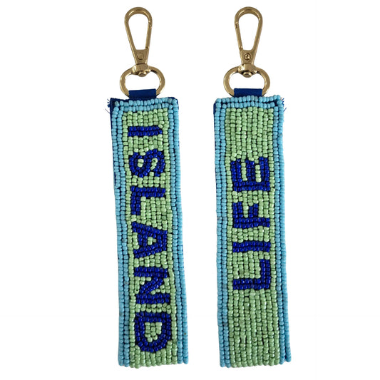 Beaded Keychain Island Life