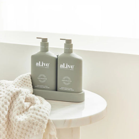 WASH & LOTION DUO - GREEN PEPPER & LOTUS