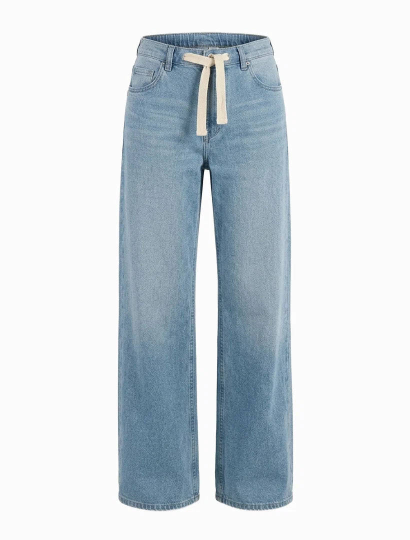 Amber Pale Wash Denim Jean