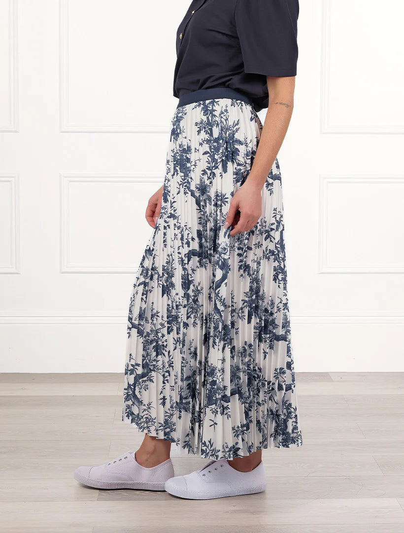 Toile Skirt Navy