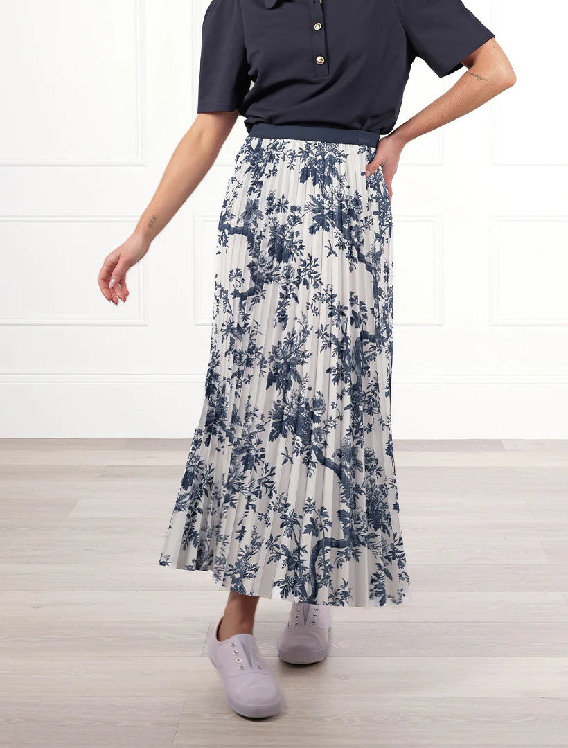 Toile Skirt Navy