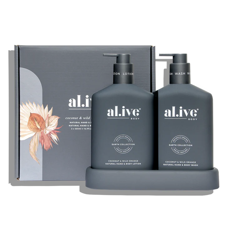 WASH & LOTION DUO - COCONUT & WILD ORANGE