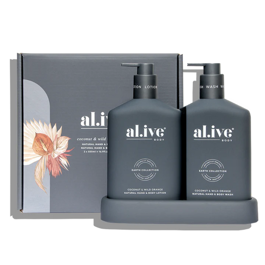 WASH & LOTION DUO - COCONUT & WILD ORANGE