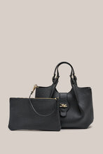 Load image into Gallery viewer, Grace Small East West Tote Black
