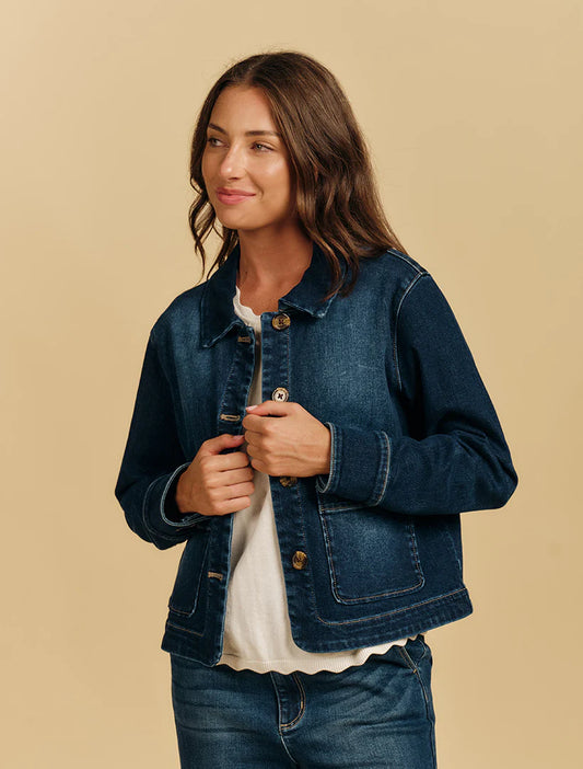 Coco Denim Jacket Indigo