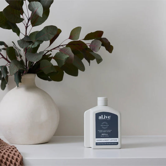 LOTION REFILL - COCONUT & WILD ORANGE 650ml