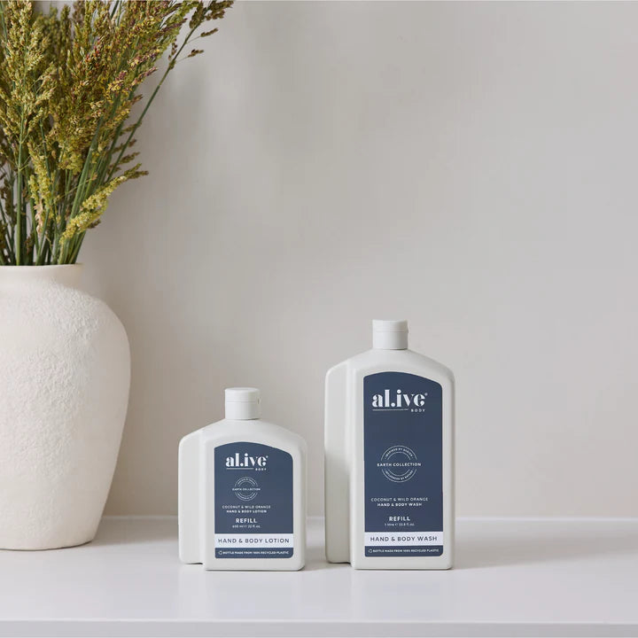 LOTION REFILL - COCONUT & WILD ORANGE 650ml