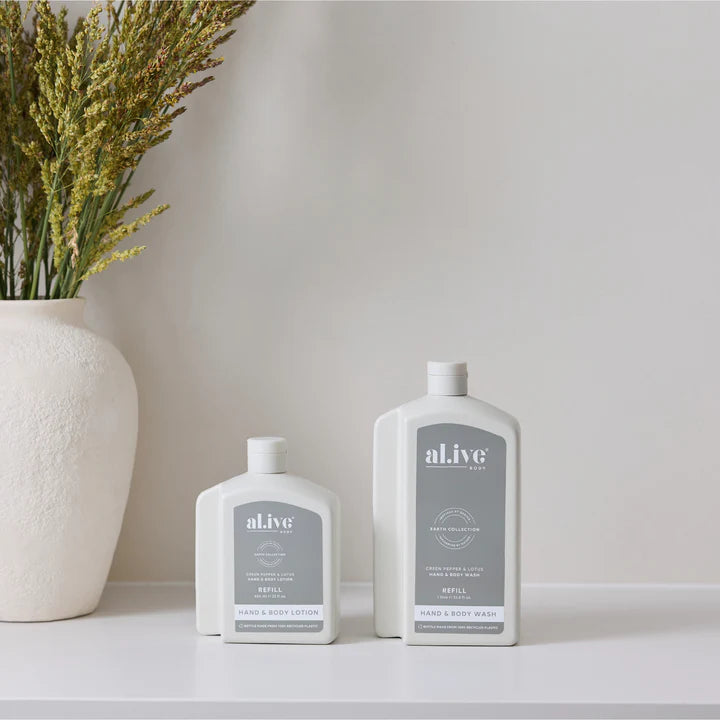 LOTION REFILL - GREEN PEPPER & LOTUS 650ml