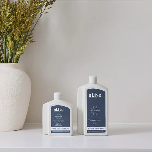 1 L WASH REFILL - COCONUT & WILD ORANGE