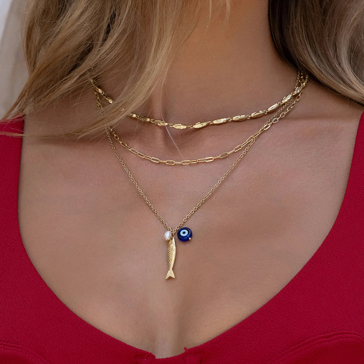 Sirena Charm Necklace