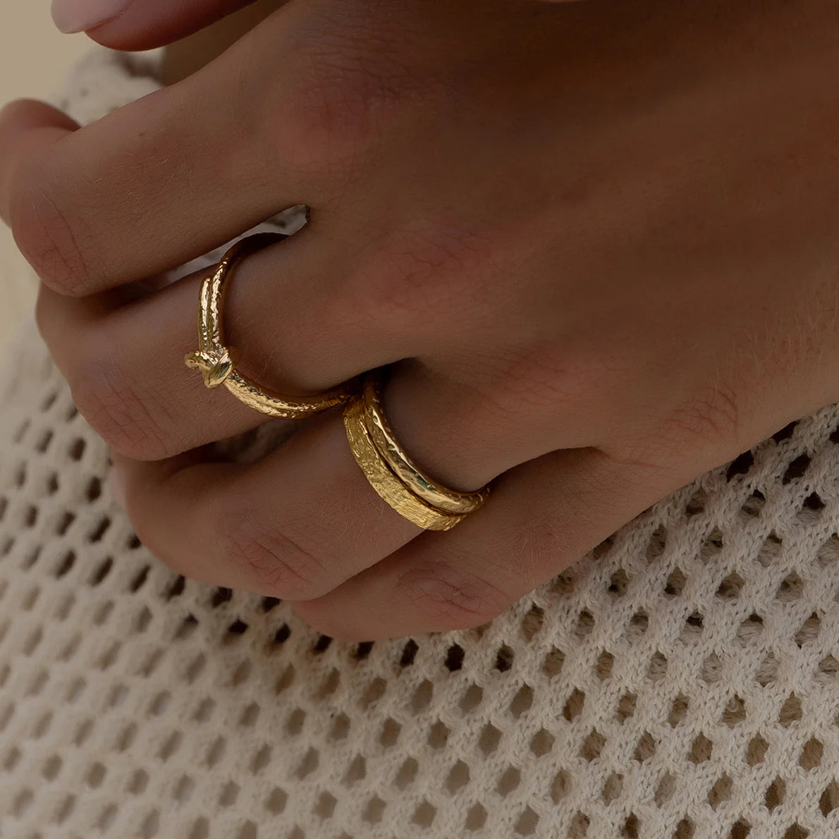 Tia Gold Ring