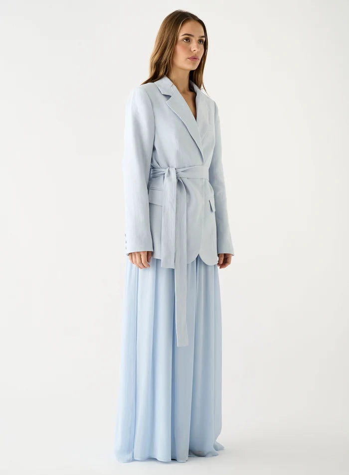 Olivia Blazer - Ice Blue