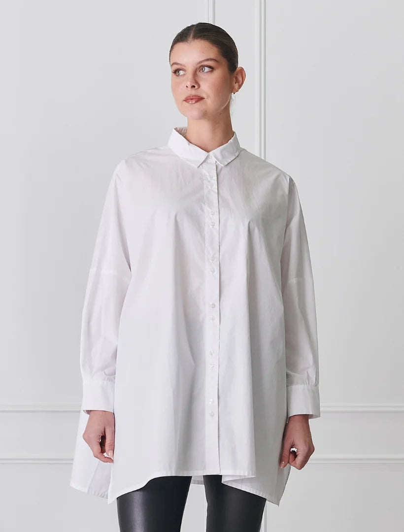 Emmanuella Shirt White - free size