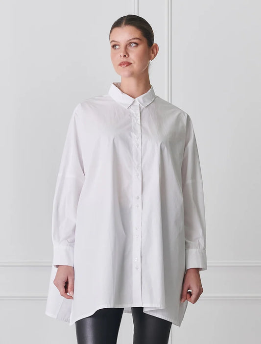 Emmanuella Shirt White - free size