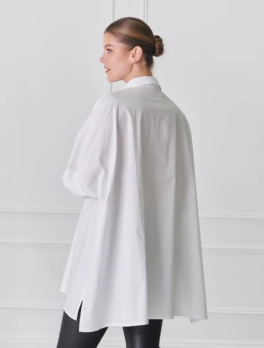 Emmanuella Shirt White - free size