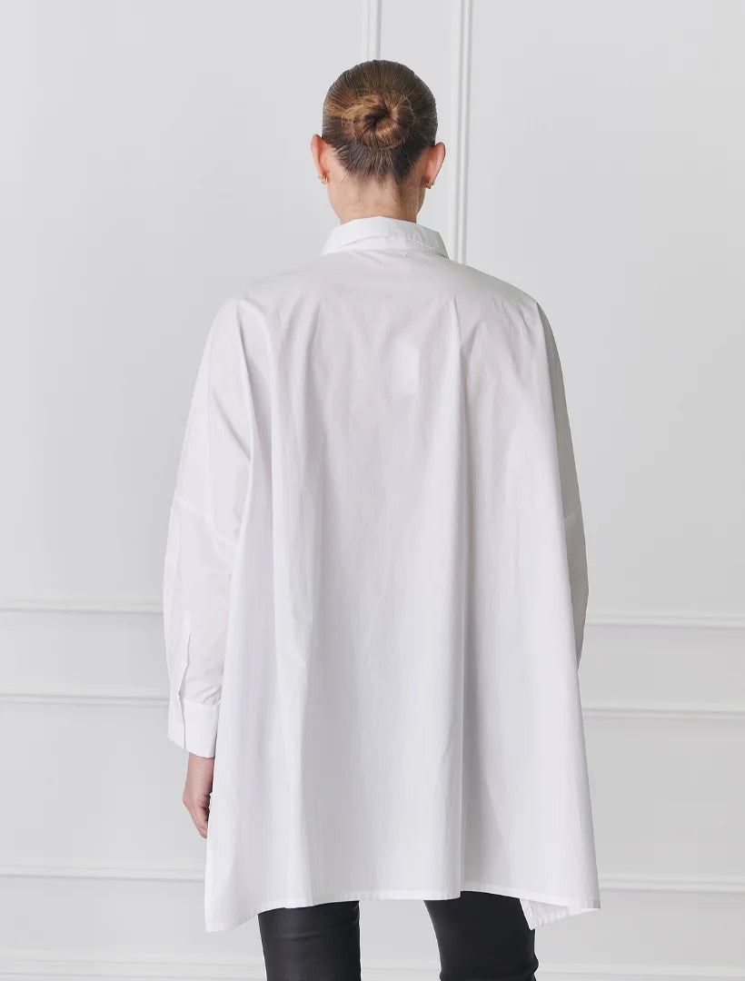 Emmanuella Shirt White - free size