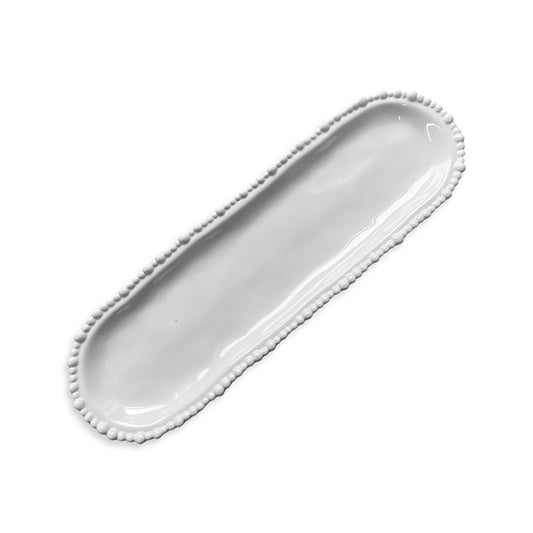 Pearl Platter 45cm – white